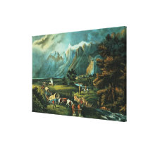The Rocky Mountains Gallery Wrap Canvas