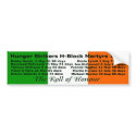 The Roll of Honour bumper stickers by irishcountry The Roll of Honour bumper stickers