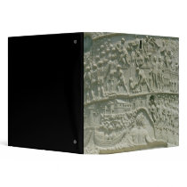 The Roman army crossing the Danube 3 Ring Binder