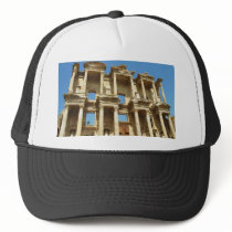 The Roman Celsus Library, Ephesus, Turkey Mesh Hat