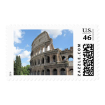 The Roman Colosseum Postage Stamp
