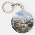 The Roman Forum - Latin: Forum Romanum Key Chain
