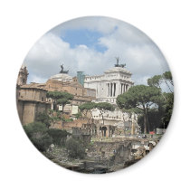 The Roman Forum - Latin: Forum Romanum magnets