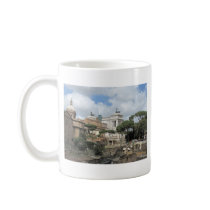 The Roman Forum - Latin: Forum Romanum mugs