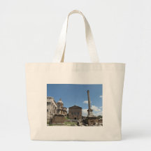 The Roman Forum · Photo, exterior Canvas Bags