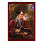 The Romantic Reader, Allegory of Literature Greeting Card