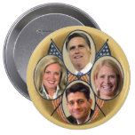 The Romney Ryan Team Pinback Buttons
