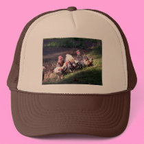 The Rooster Gang hats