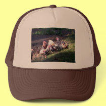 The Rooster Gang hats