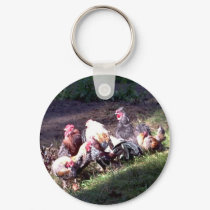 The Rooster Gang keychains