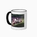 The Rooster Gang mugs