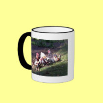 The Rooster Gang mugs