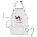 The Rooster May Crow Apron