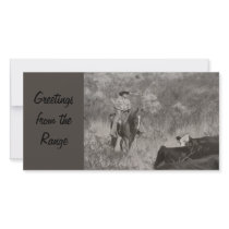 The Roper Personalized Photo Card