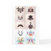 The Rorschach Test Ink Blots All 10 Plates 1-10 cards