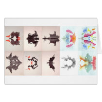 The Rorschach Test Ink Blots All 10 Plates 1-10 cards