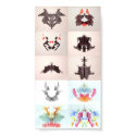 The Rorschach Test Ink Blots All 10 Plates 1-10 posters