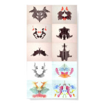 The Rorschach Test Ink Blots All 10 Plates 1-10 posters