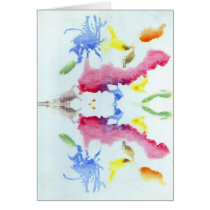 The Rorschach Test Ink Blots Plate 10 Crab Lobster cards