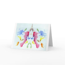 The Rorschach Test Ink Blots Plate 10 Crab Lobster Card