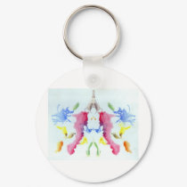 The Rorschach Test Ink Blots Plate 10 Crab Lobster keychains