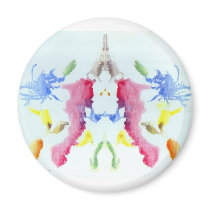 The Rorschach Test Ink Blots Plate 10 Crab Lobster Refrigerator Magnets