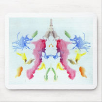 The Rorschach Test Ink Blots Plate 10 Crab Lobster Mouse Pad