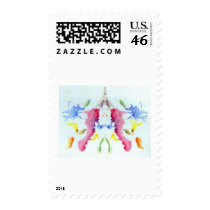 The Rorschach Test Ink Blots Plate 10 Crab Lobster postage