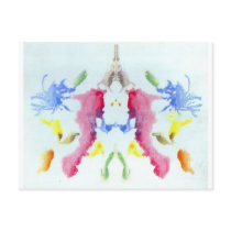 The Rorschach Test Ink Blots Plate 10 Crab Lobster Post Card