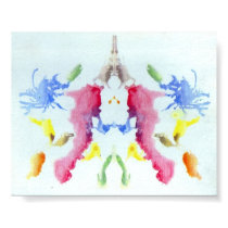 The Rorschach Test Ink Blots Plate 10 posters