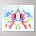 The Rorschach Test Ink Blots Plate 10 Posters