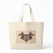 The Rorschach Test Ink Blots Plate 1 Bat, Moth bags by inquester The Rorschach Test Ink Blots Plate 1 Bat, Moth bags