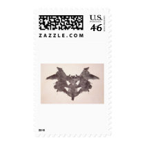 The Rorschach Test Ink Blots Plate 1 Bat, Moth postage