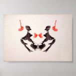 The Rorschach Test Ink Blots Plate 3 Posters