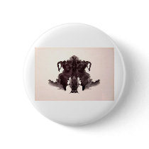 The Rorschach Test Ink Blots Plate 4 Animal Skin buttons