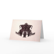 The Rorschach Test Ink Blots Plate 4 Animal Skin cards