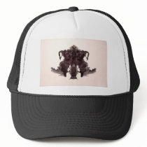 The Rorschach Test Ink Blots Plate 4 Animal Skin Mesh Hat