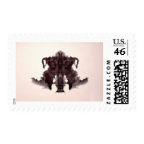 The Rorschach Test Ink Blots Plate 4 Animal Skin postage