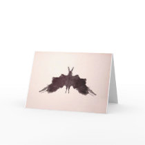 The Rorschach Test Ink Blots Plate 5 Bat Moth cards
