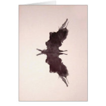 The Rorschach Test Ink Blots Plate 5 Bat Moth cards