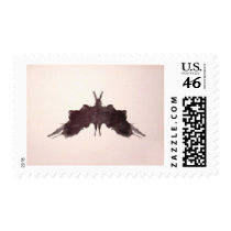 The Rorschach Test Ink Blots Plate 5 Bat Moth postage