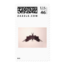 The Rorschach Test Ink Blots Plate 5 Bat Moth Postage Stamps