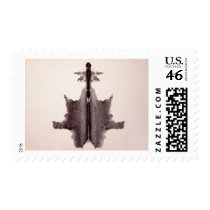 The Rorschach Test Ink Blots Plate 6 Hide Skin Rug Stamps