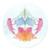 The Rorschach Test Ink Blots Plate 8 Animal stickers by inquester The Rorschach Test Ink Blots Plate 8 Animal stickers