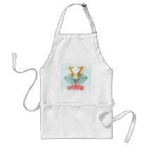 The Rorschach Test Ink Blots Plate 9 Human aprons by inquester The Rorschach Test Ink Blots Plate 9 Human aprons