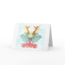The Rorschach Test Ink Blots Plate 9 Human cards