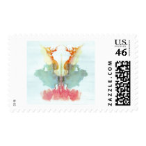 The Rorschach Test Ink Blots Plate 9 Human Stamps