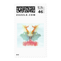 The Rorschach Test Ink Blots Plate 9 Human postage