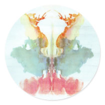 The Rorschach Test Ink Blots Plate 9 Human stickers by inquester The Rorschach Test Ink Blots Plate 9 Human stickers