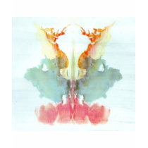 The Rorschach Test Ink Blots Plate 9 Human Tees